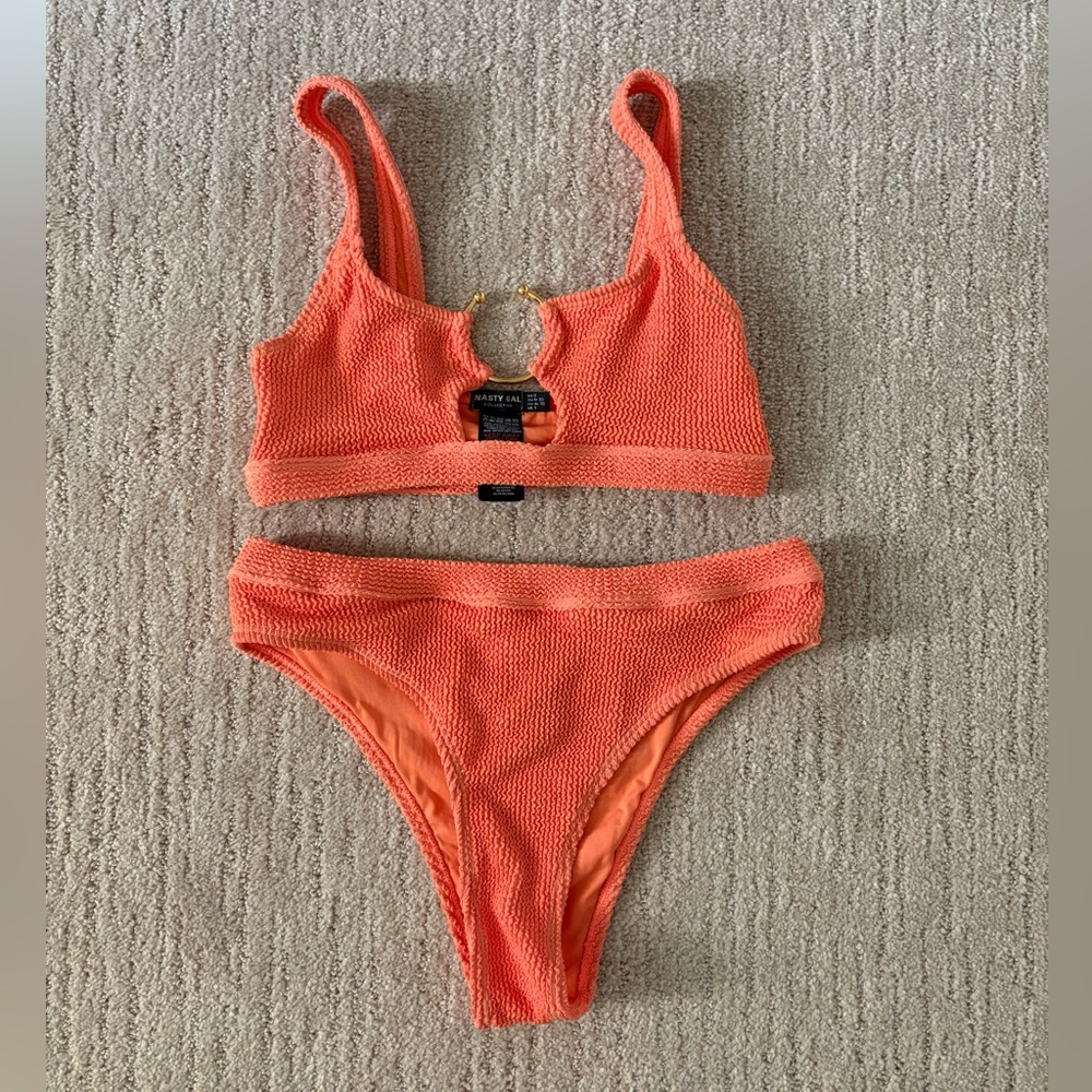 Nasty Gal Cheeky Bikini Set